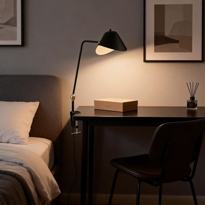 Tivaro Table Lamp – Unique Black Bedside and Office Table Lamp | Rossolighting