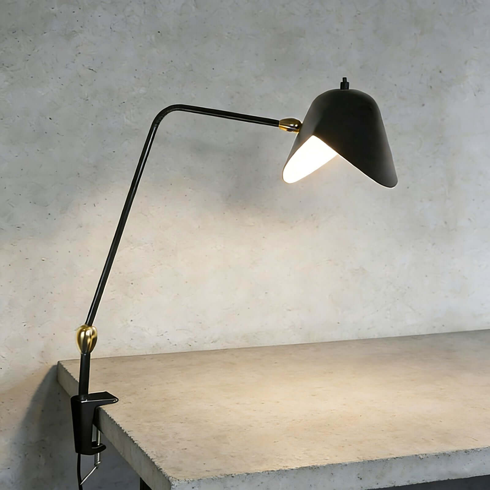 Tivaro Table Lamp – Unique Black Bedside and Office Table Lamp