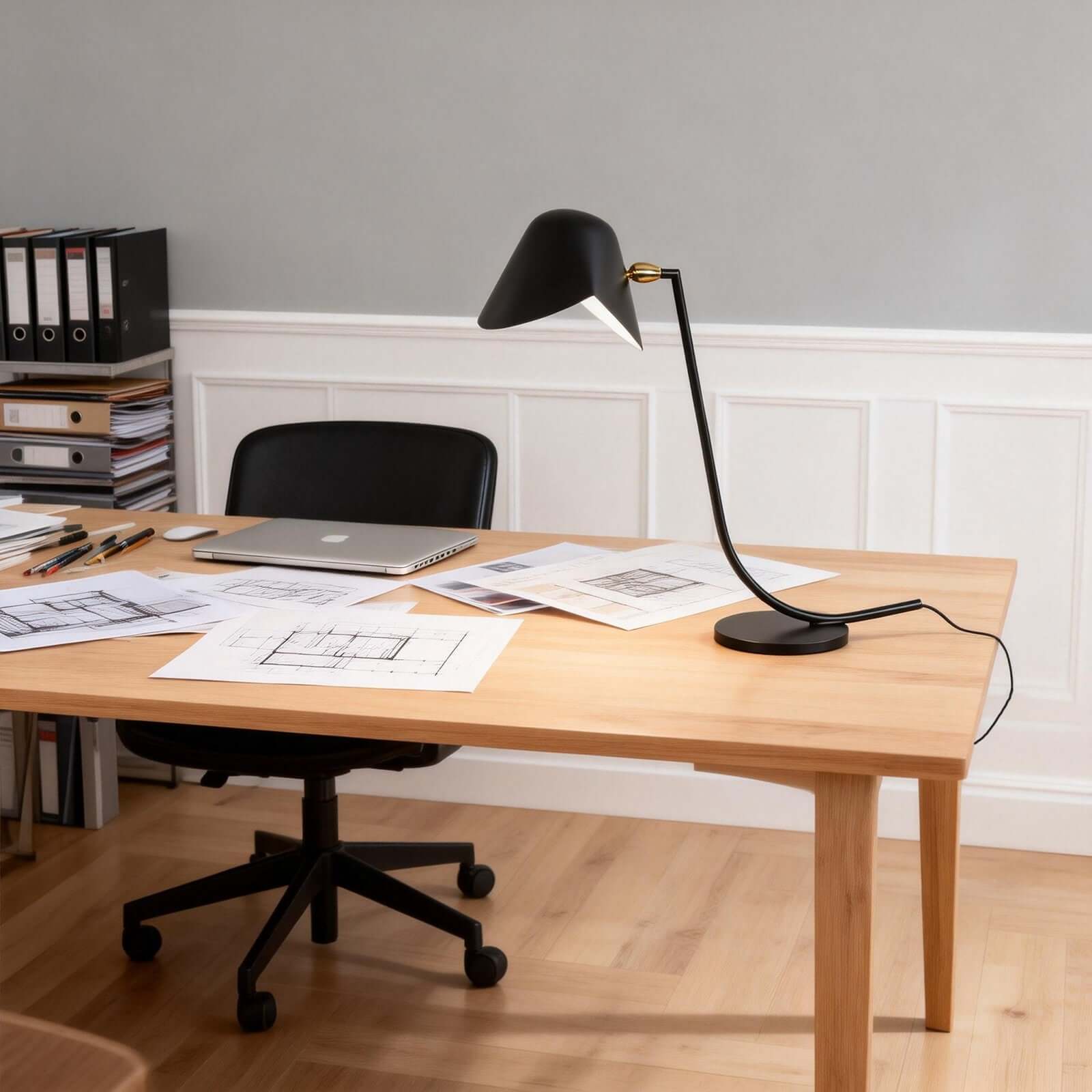 Tivaro Table Lamp – Unique Office Table Lamp for Living Rooms | Rossolighting