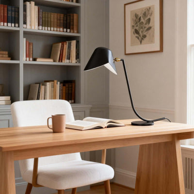 Tivaro Table Lamp – Unique Office Table Lamp for Living Rooms | Rossolighting