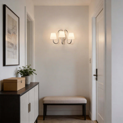 Ulvoro Wall Lamp – Modern Silver Wall Sconce Lights Indoor | Rossolighting