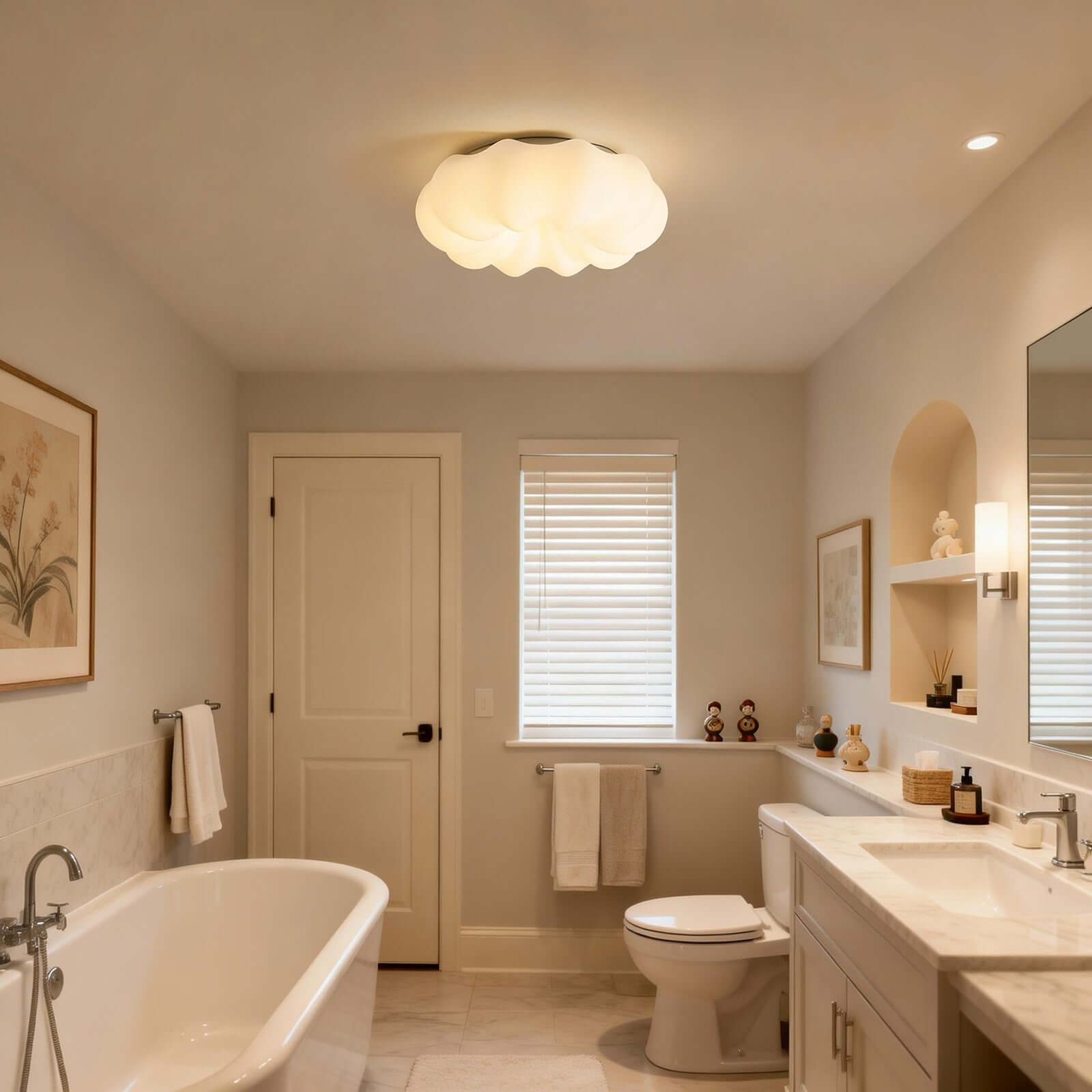 Vavilo Ceiling Lamp – LED Ceiling Lights for Bedroom & Hallway | Rossolighting