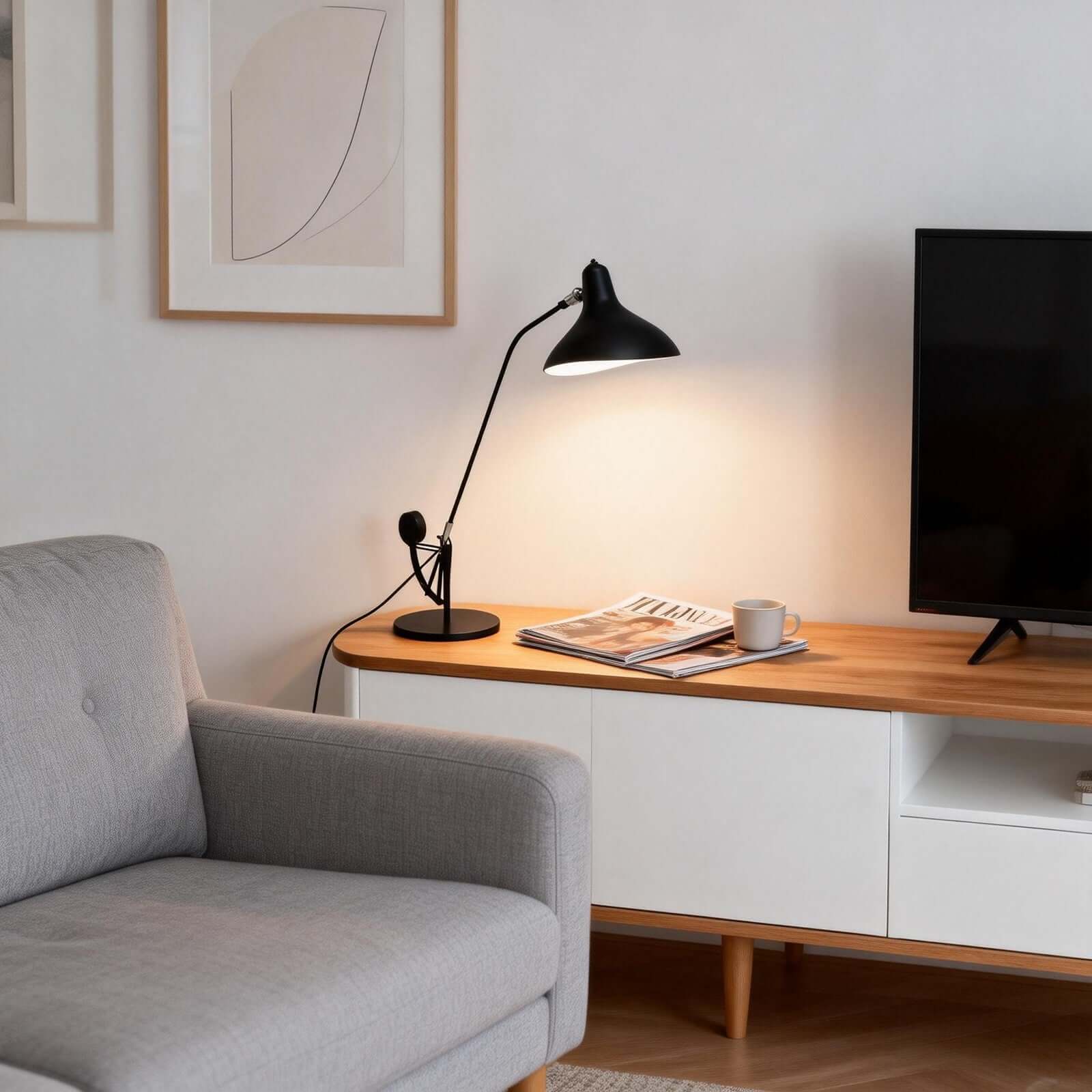 Velano Table Lamp – Unique Office Table Lamp for Stylish Workspaces | Rossolighting