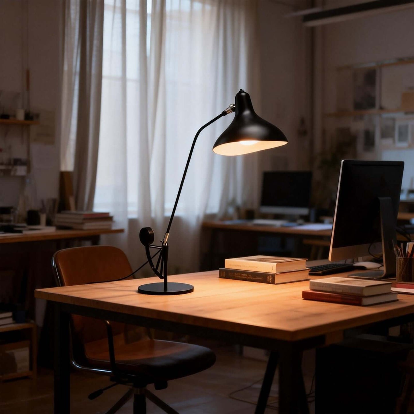 Velano Table Lamp – Unique Office Table Lamp for Stylish Workspaces