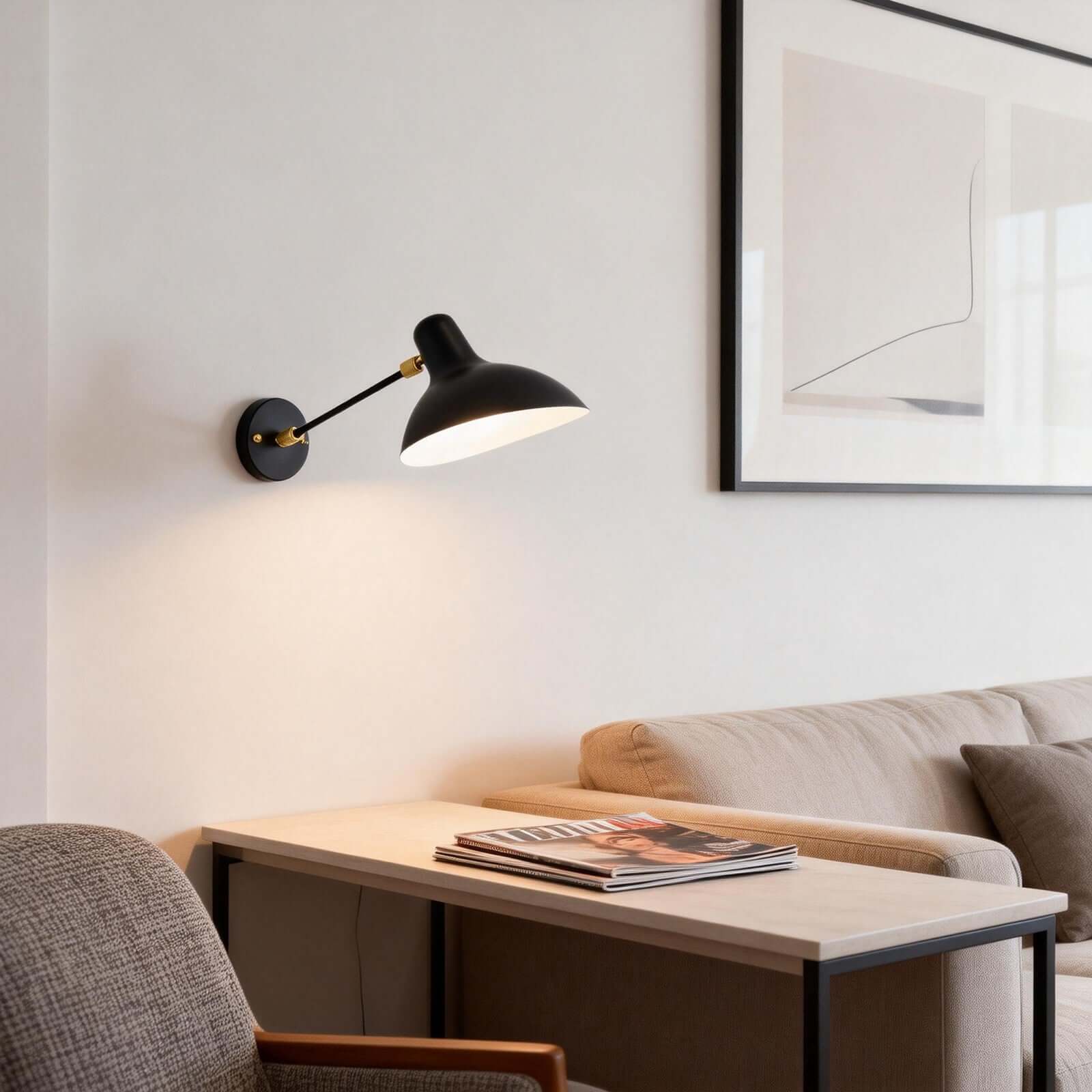 Velano Wall Lamp – Minimalist Wall Scope and Bedroom Lamps on Wall | Rossolighting