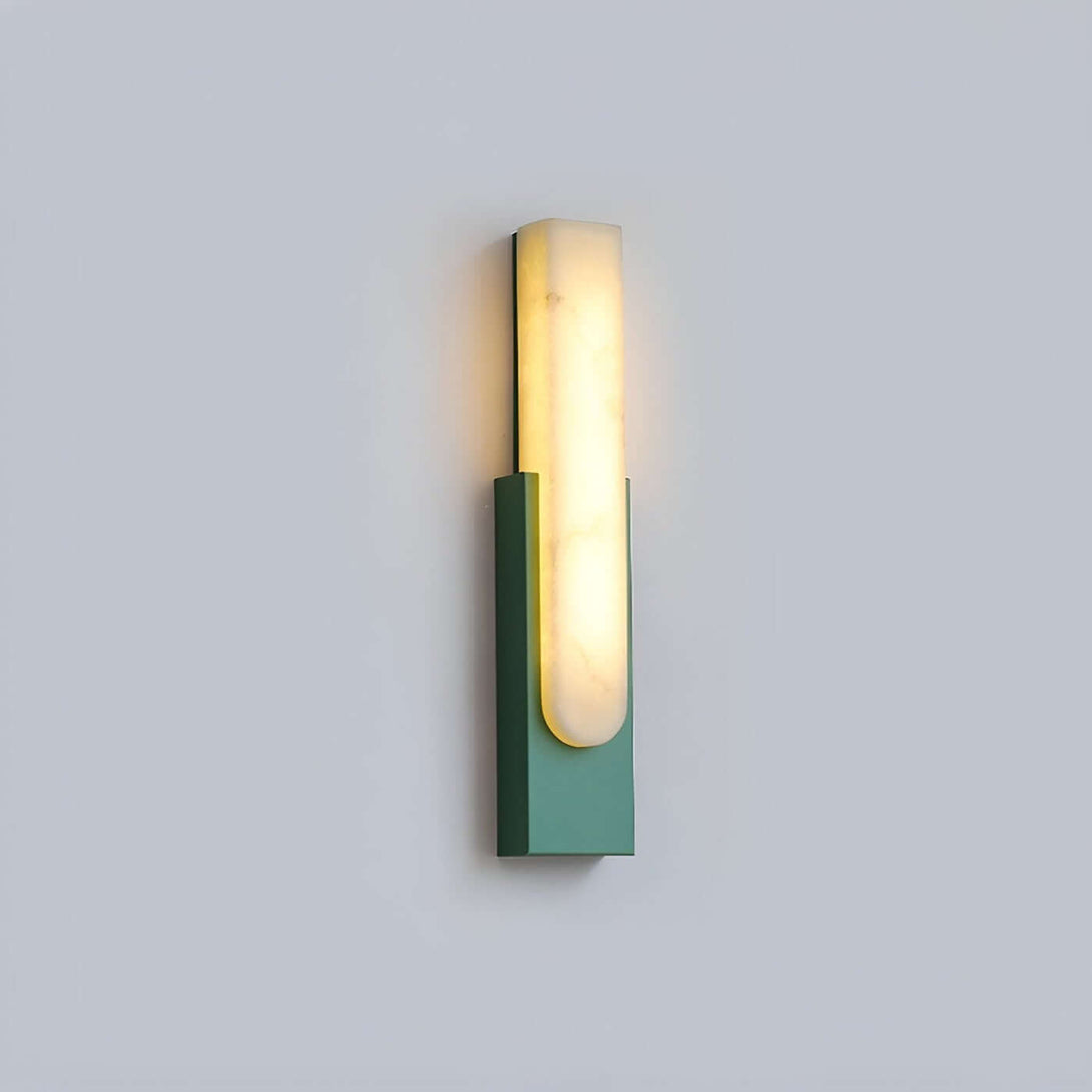 Velin Wall Sconce - Alabaster Wall Sconce for Bedroom