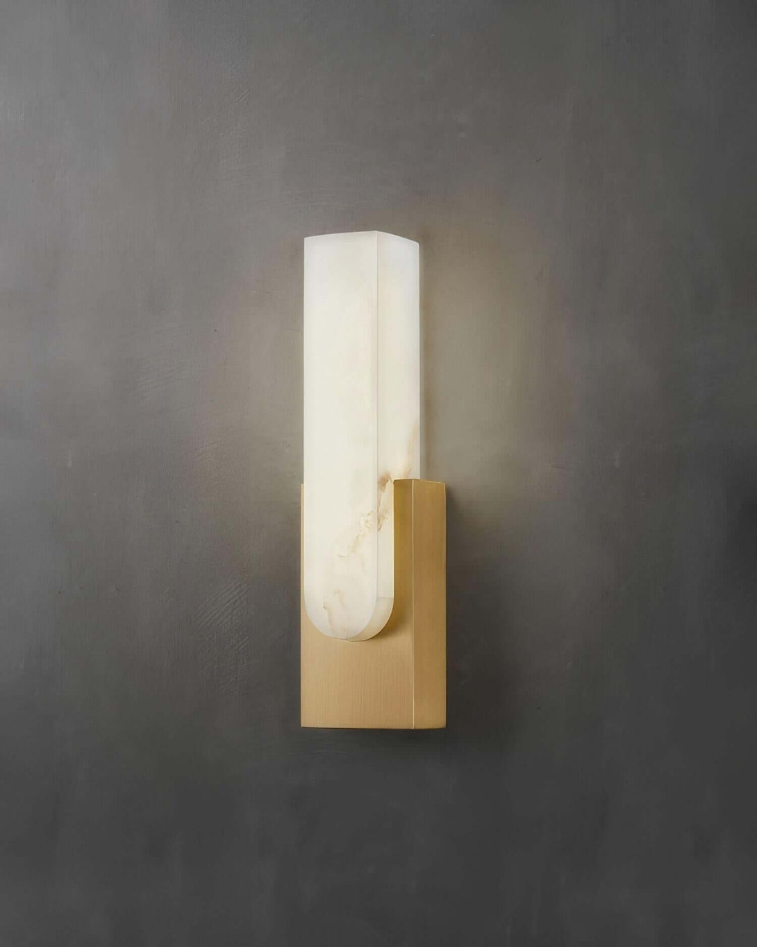 Velin Wall Sconce - Alabaster Wall Sconce for Bedroom