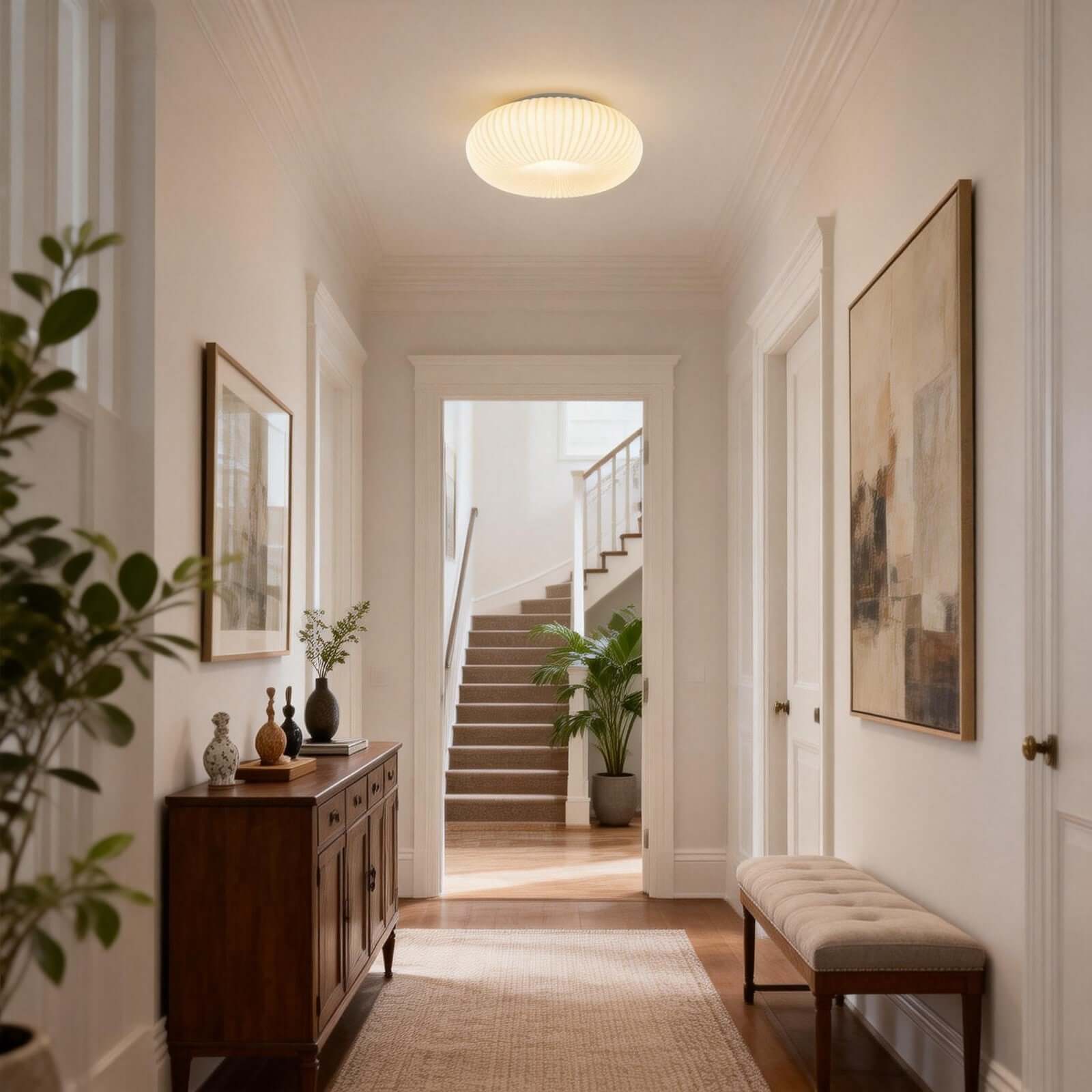 Velona Ceiling Lamp – Modern Ceiling Light for Bedrooms & Living Rooms | Rossolighting