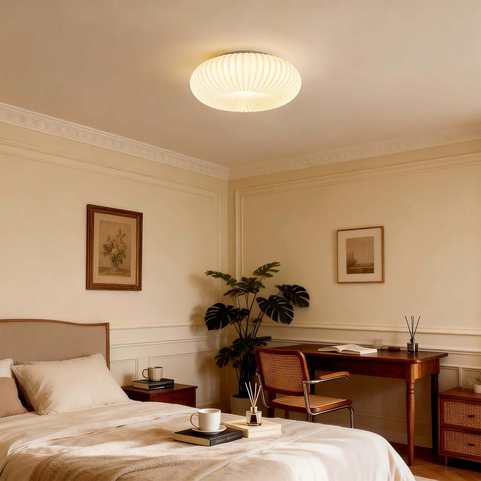 Velona Ceiling Lamp – Modern Ceiling Light for Bedrooms & Living Rooms | Rossolighting