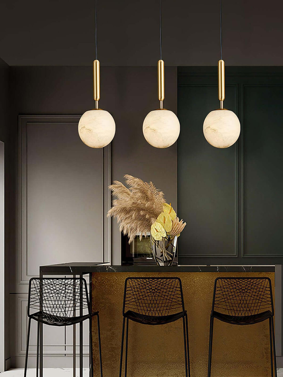 Velriq Pendant Light – Hanging Lights for Bedroom & Sink