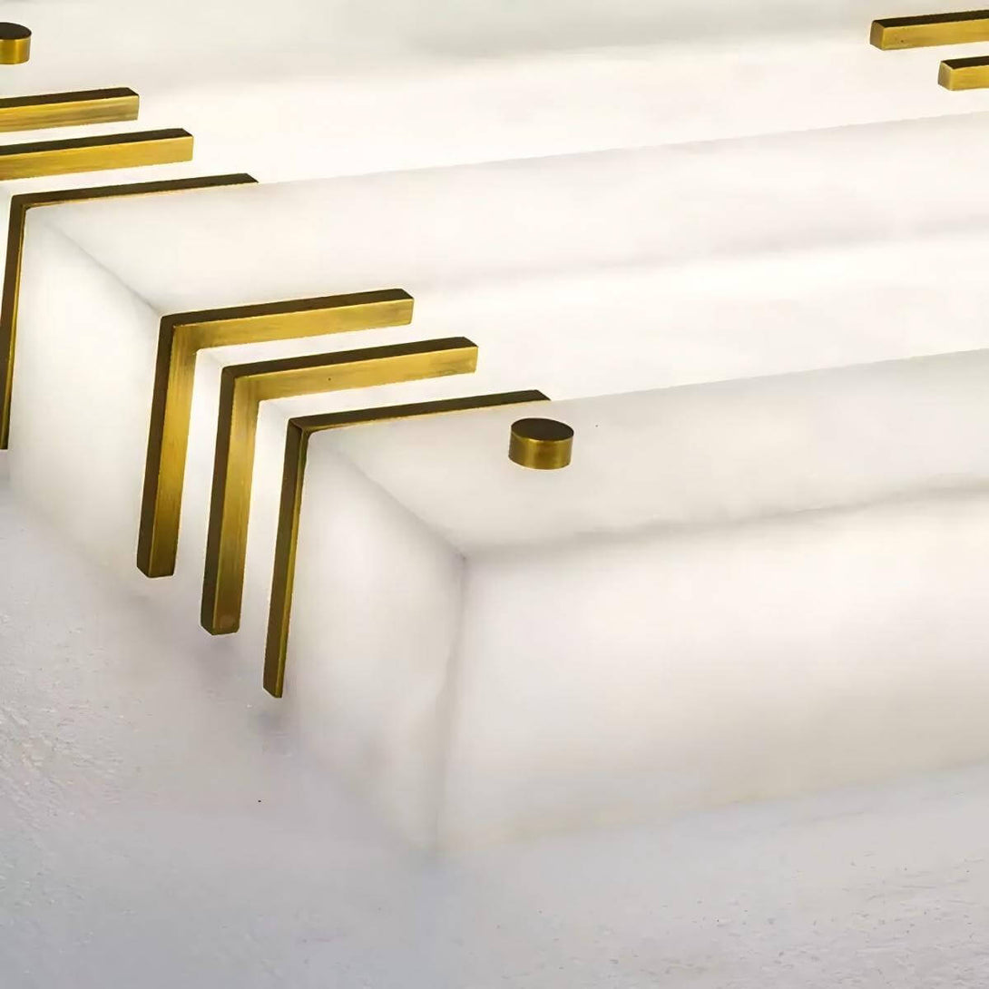 Vexilon Brass Ceiling Light Fixtures for Living Room
