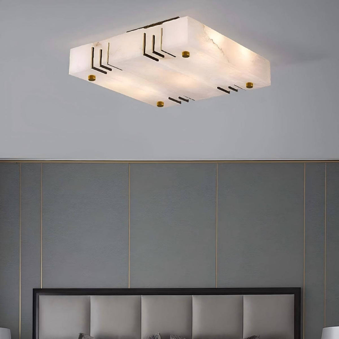 Vexilon Brass Ceiling Light Fixtures for Living Room