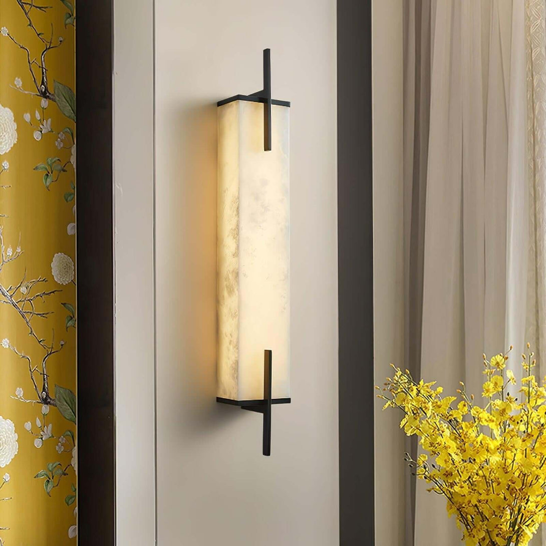 Veyor Alabaster Wall Sconce – Bedside Wall Lights Indoor