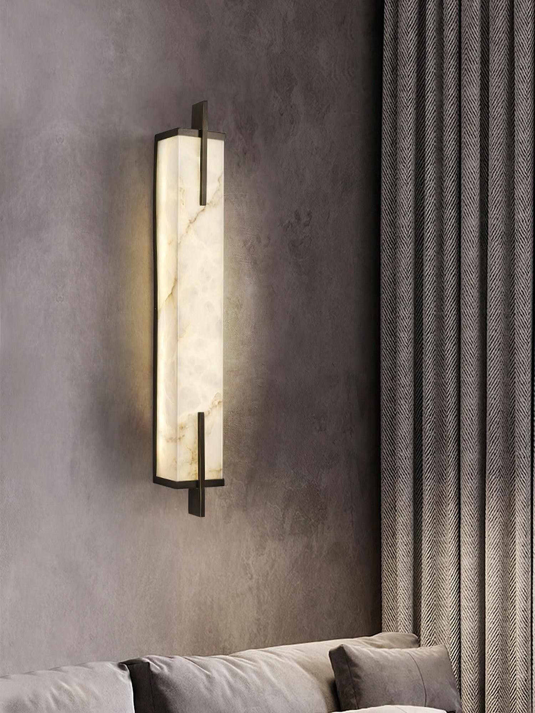 Veyor Alabaster Wall Sconce – Bedside Wall Lights Indoor