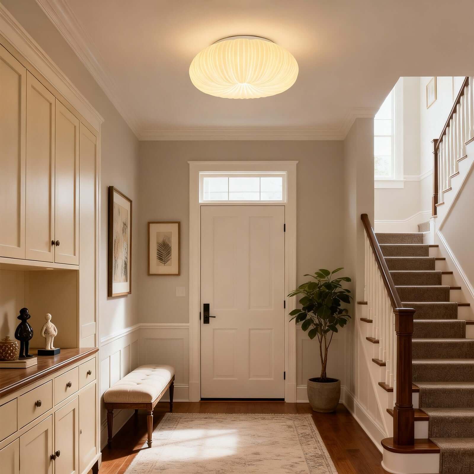 Vimela Ceiling Lamp – Dimmable LED Ceiling Lights for Bathrooms | Rossolighting