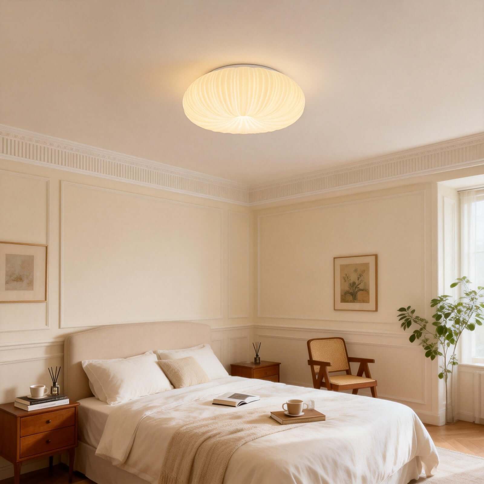 Vimela Ceiling Lamp – Dimmable LED Ceiling Lights for Bathrooms | Rossolighting