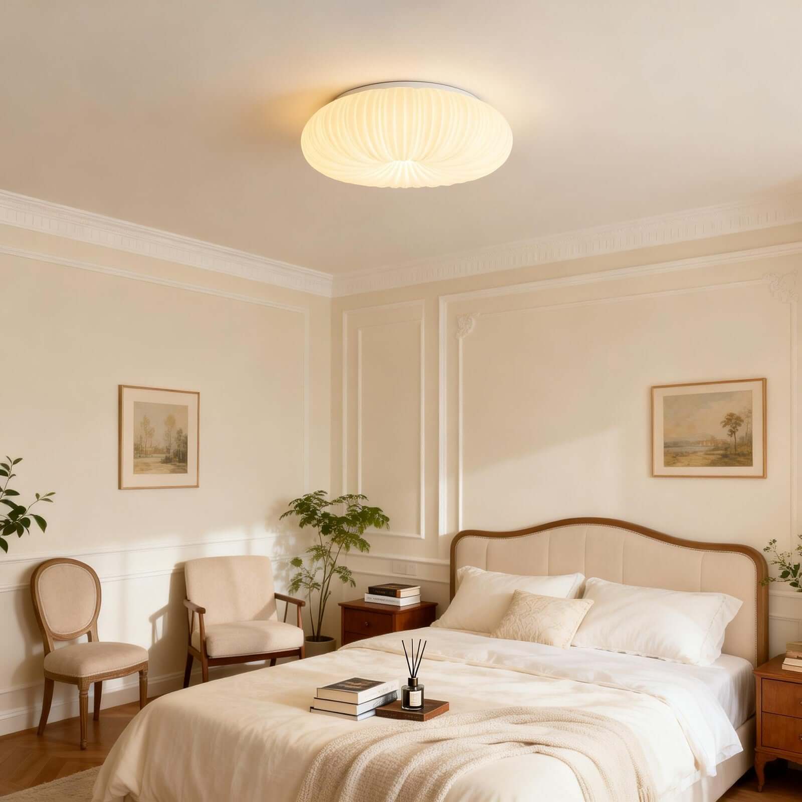 Vimela Ceiling Lamp – Dimmable LED Ceiling Lights for Bathrooms | Rossolighting