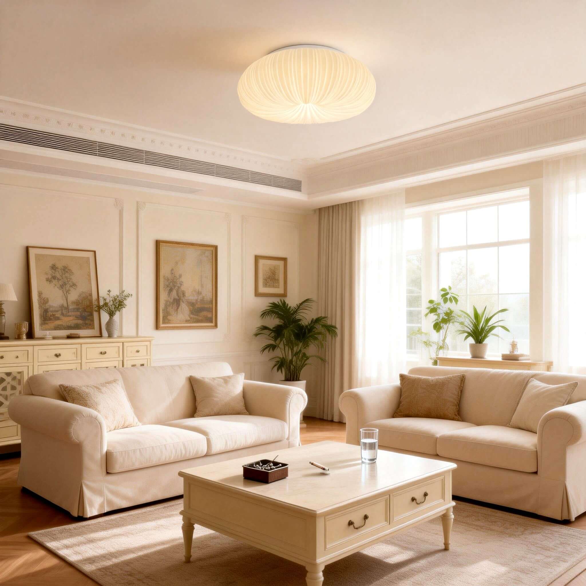 Vimela Ceiling Lamp – Dimmable LED Ceiling Lights for Bathrooms | Rossolighting
