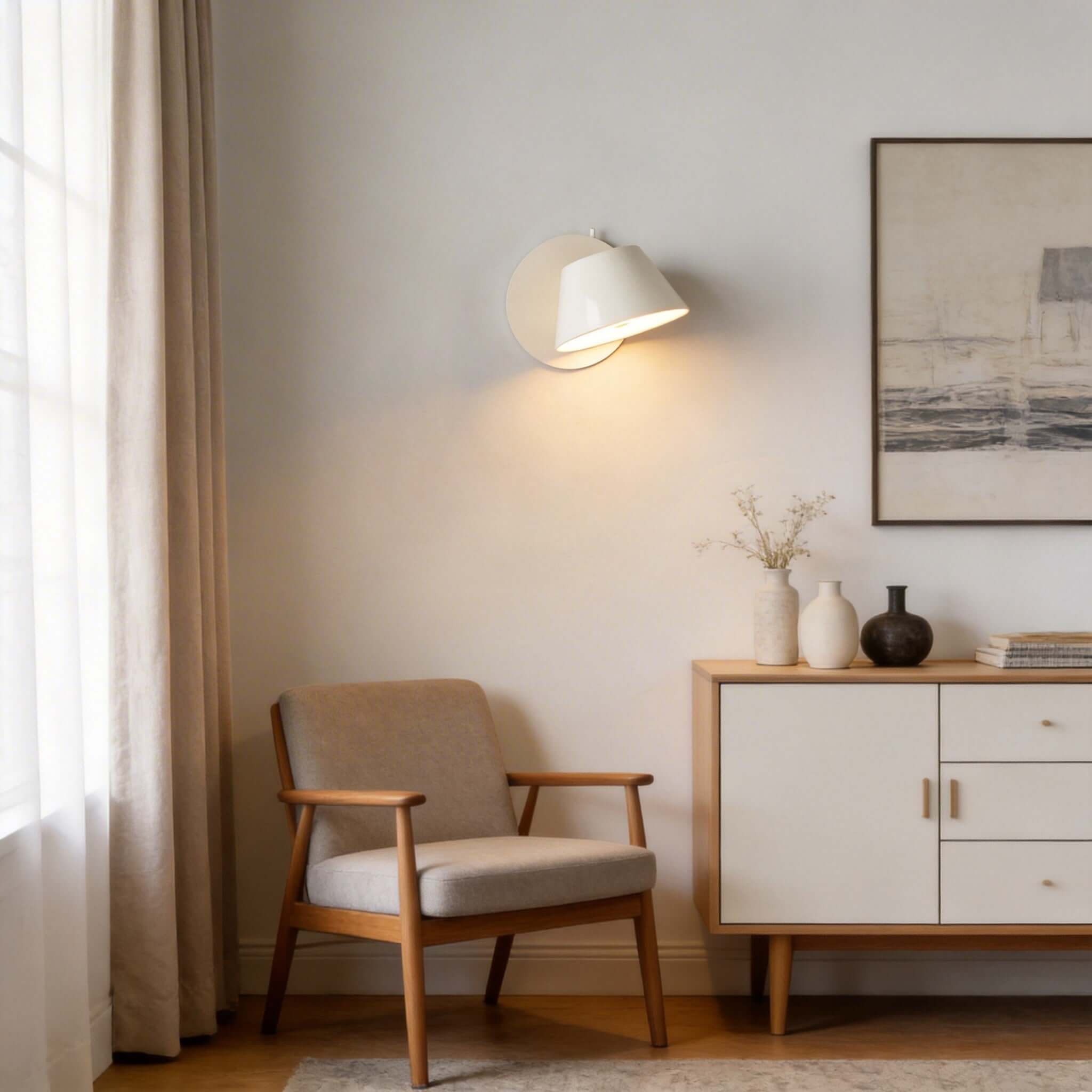 Xavon Wall Lamp – Minimalist Wall Sconce for Indoor Spaces | Rossolighting