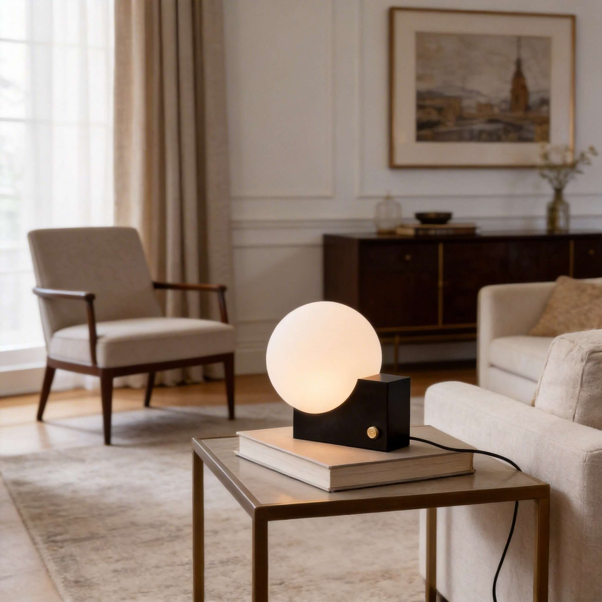 Xivora Table Lamp – Modern Mini Table Light & Accent Lamps | Rossolighting