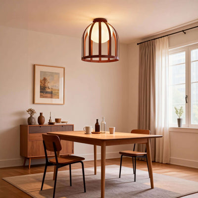 Zaneko Ceiling Lamp – Mid-Century Bedroom Ceiling Lights Embedded | Rossolighting
