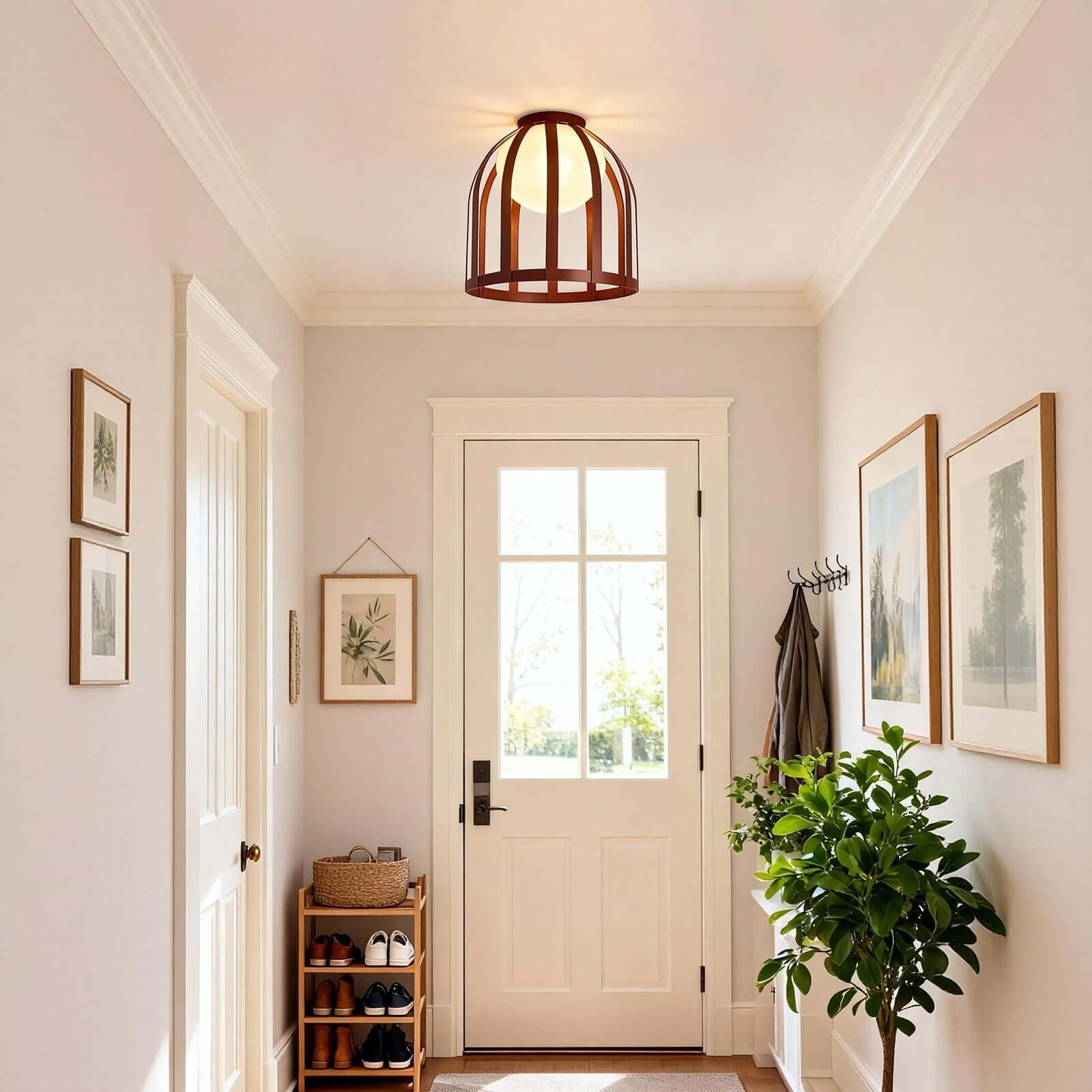 Zaneko Ceiling Lamp – Mid-Century Bedroom Ceiling Lights Embedded | Rossolighting