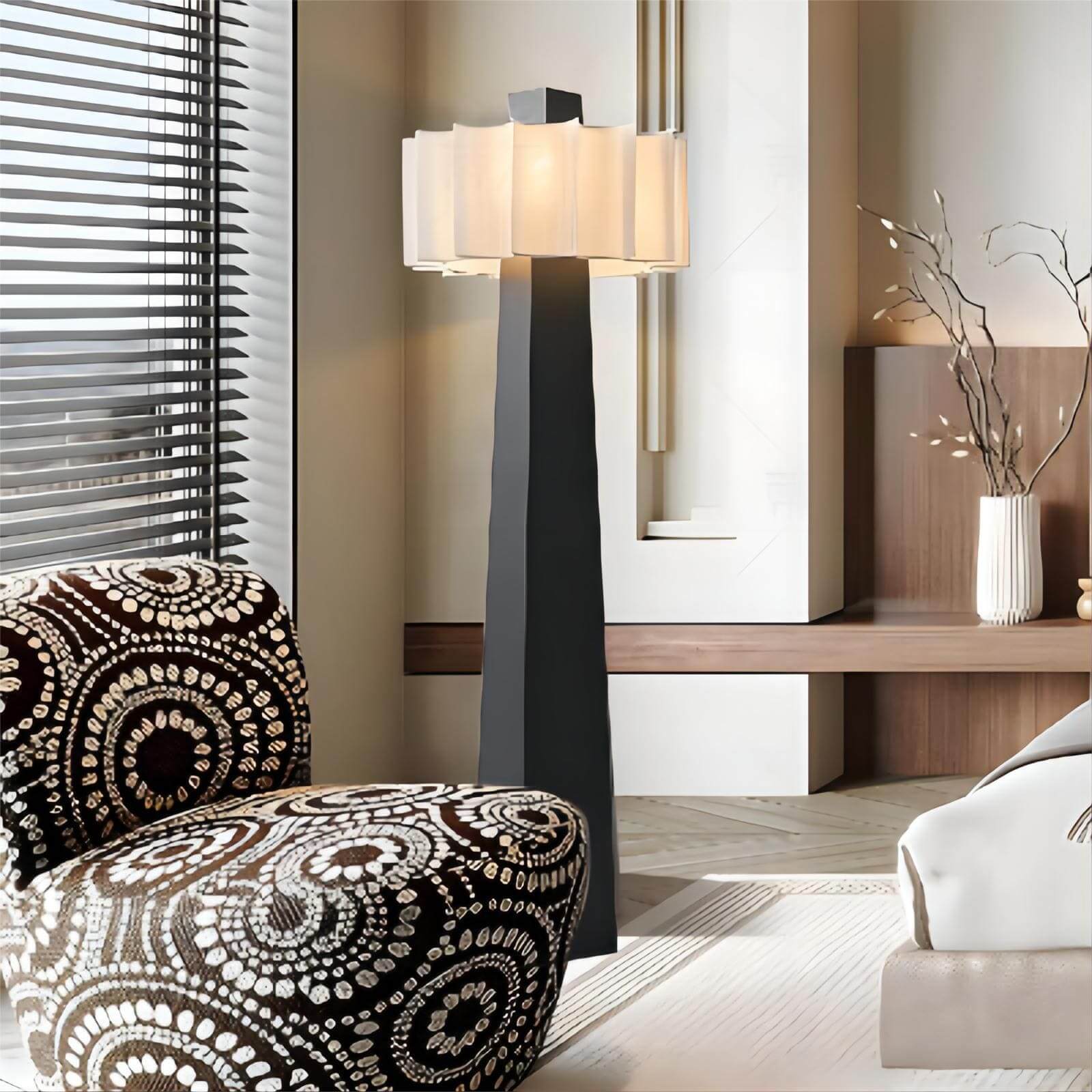Zanquor Floor Lamp | Luxury Floor Lamp Lights for Living Rooms | Rossolighting