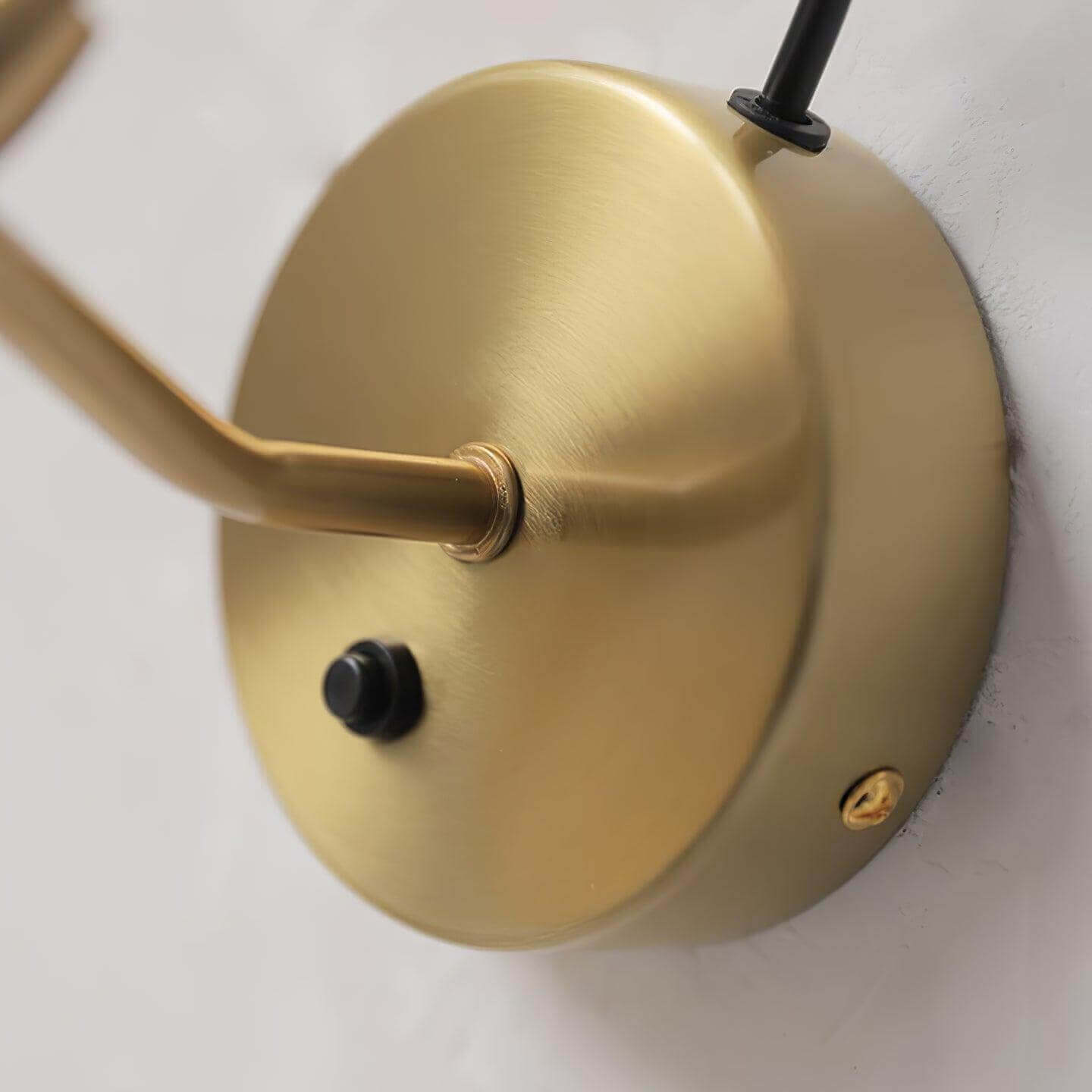 Zavira Wall Lamp – Ceramic Wall Sconce with Switch Design | Rossolighting