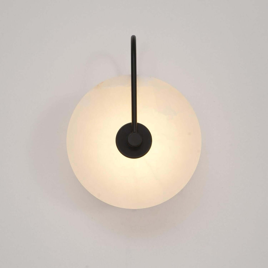 Zayro Wall Sconce – Alabaster Wall Sconce Bedside Lights