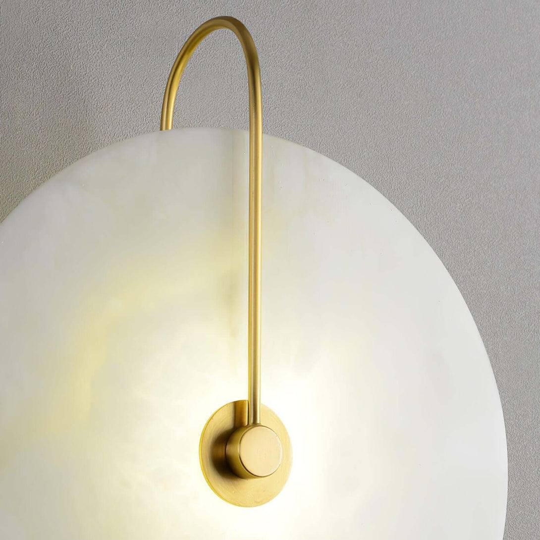 Zayro Wall Sconce – Alabaster Wall Sconce Bedside Lights