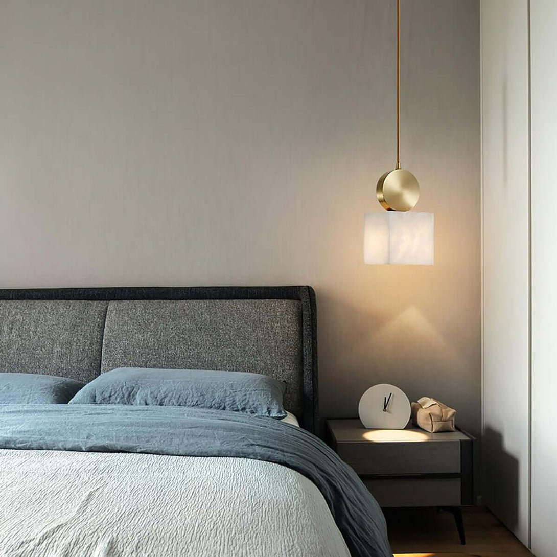 Zelya Pendant Light – Decorative Alabaster Pendant Light