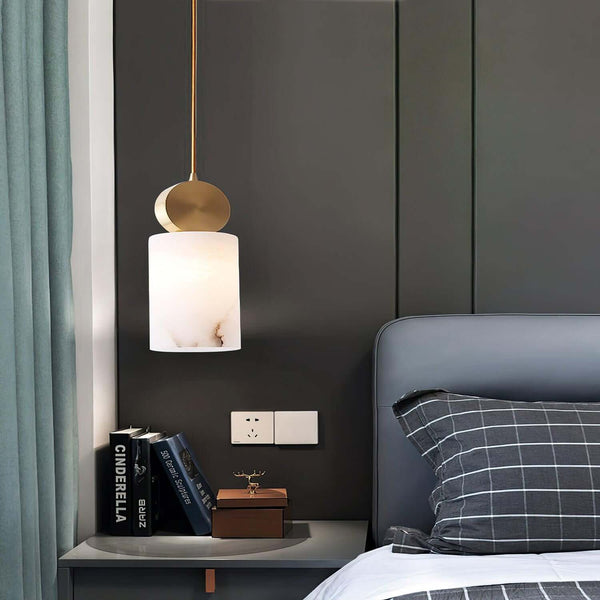 Zelya Pendant Light – Decorative Alabaster Pendant Light