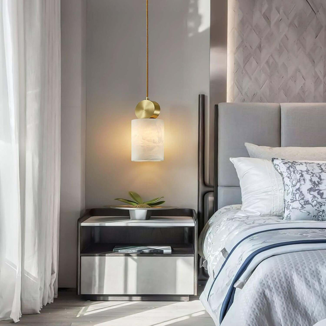 Zelya Pendant Light – Decorative Alabaster Pendant Light