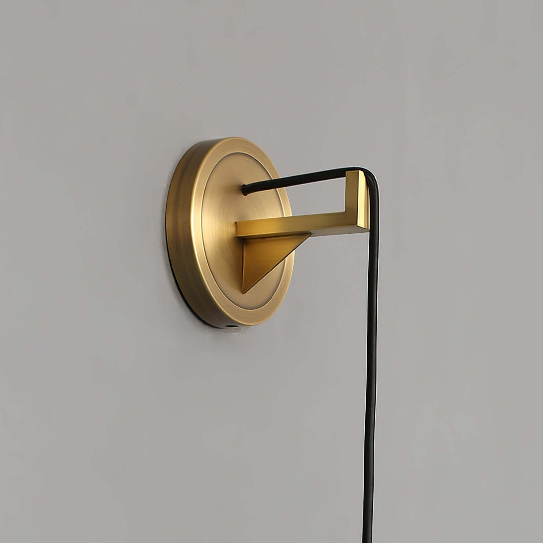 Zoryn Wall Sconce – Alabaster Wall Sconce Brass Light Fixture