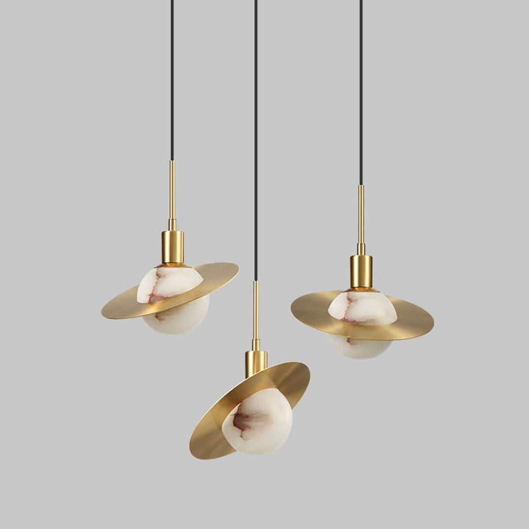 Zuvin Pendant Light – Saucer Pendant Light for Modern Bedrooms
