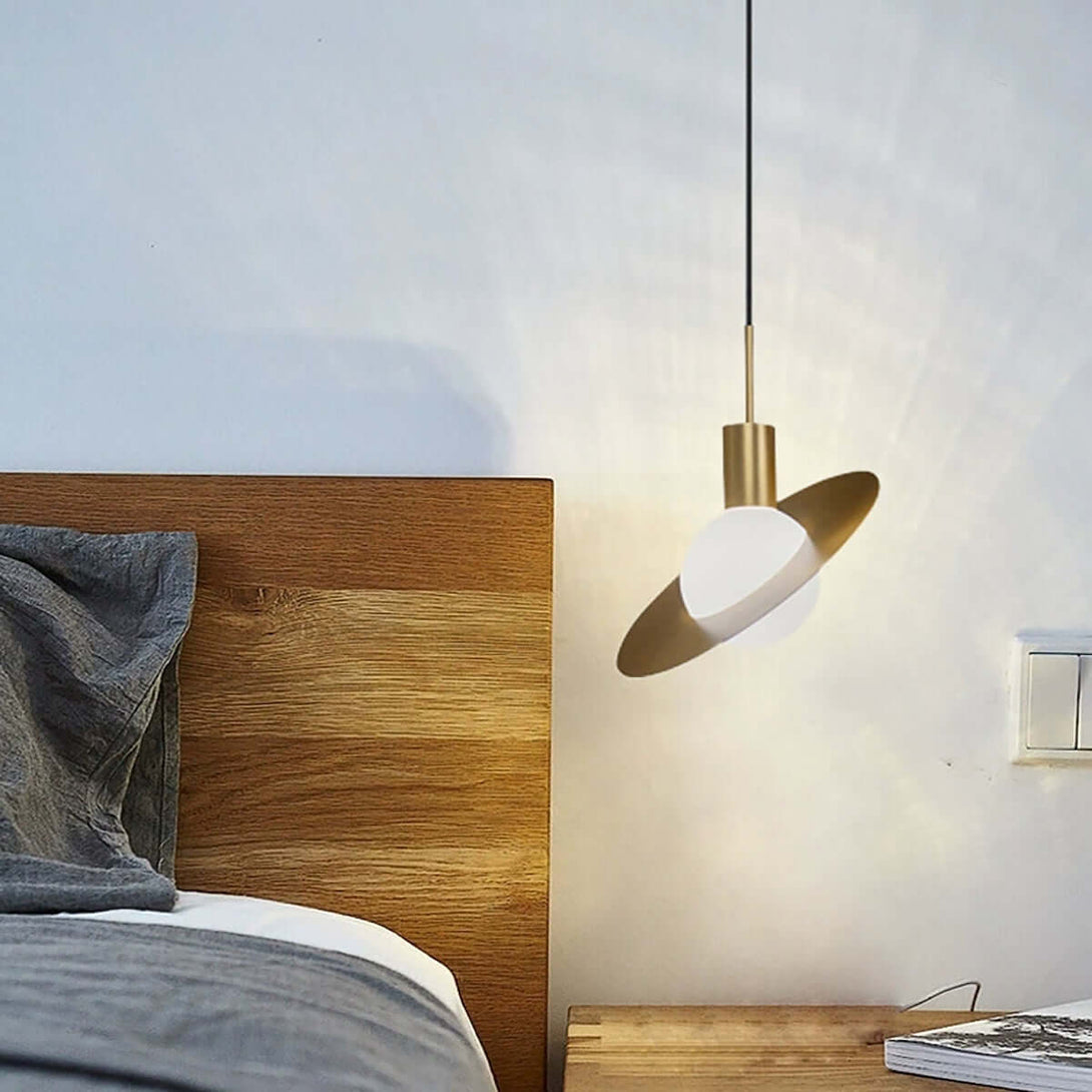 Zuvin Pendant Light – Saucer Pendant Light for Modern Bedrooms