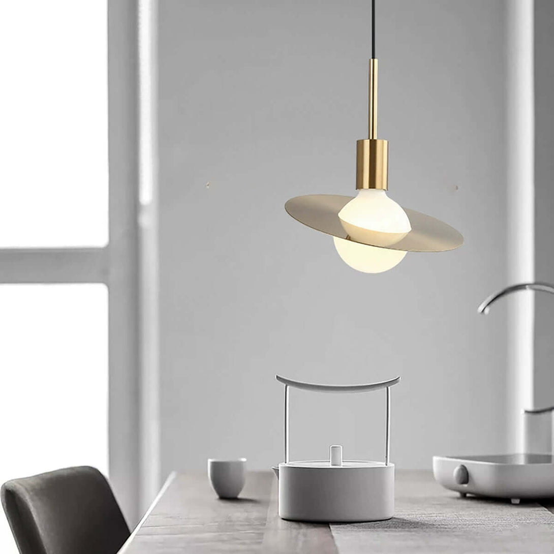 Zuvin Pendant Light – Saucer Pendant Light for Modern Bedrooms