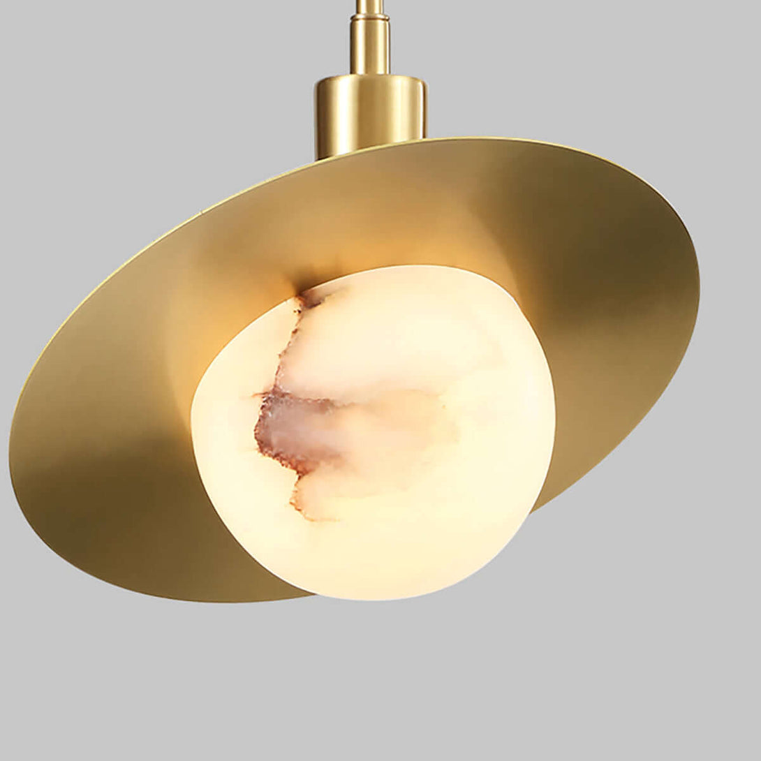 Zuvin Pendant Light – Saucer Pendant Light for Modern Bedrooms