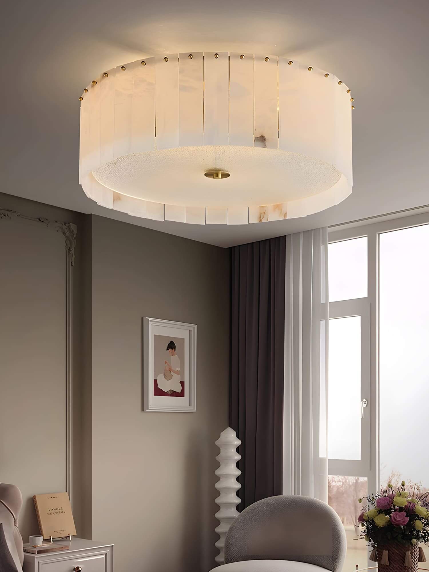 Zynorix Ceiling Lamp | Modern Bedroom Ceiling Light Fixtures | Rossolighting