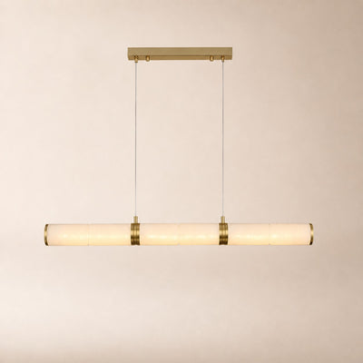 Zyxqlo Chandelier - Luxury Dining Area Alabaster Chandelier | Rossolighting