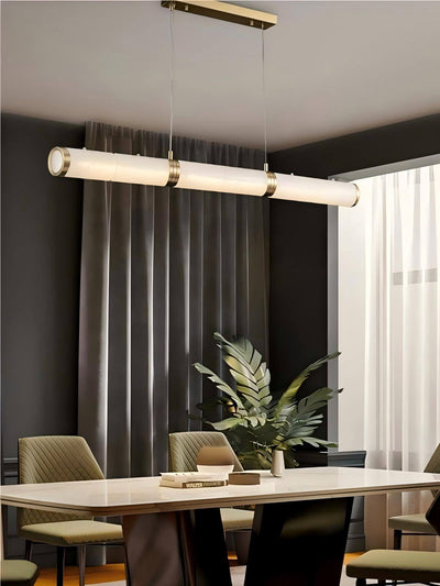 Zyxqlo Chandelier - Luxury Dining Area Alabaster Chandelier | Rossolighting