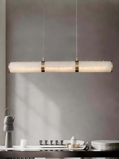 Zyxqlo Chandelier - Luxury Dining Area Alabaster Chandelier | Rossolighting