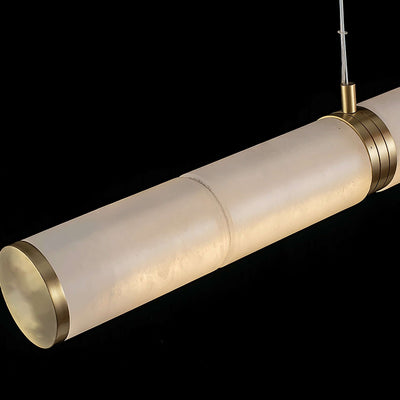 Zyxqlo Chandelier - Luxury Dining Area Alabaster Chandelier | Rossolighting