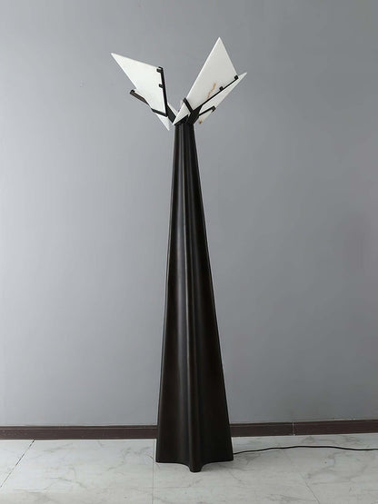 Lirona Floor Lamp - Elegant Alabaster Art Deco Floor Lamp