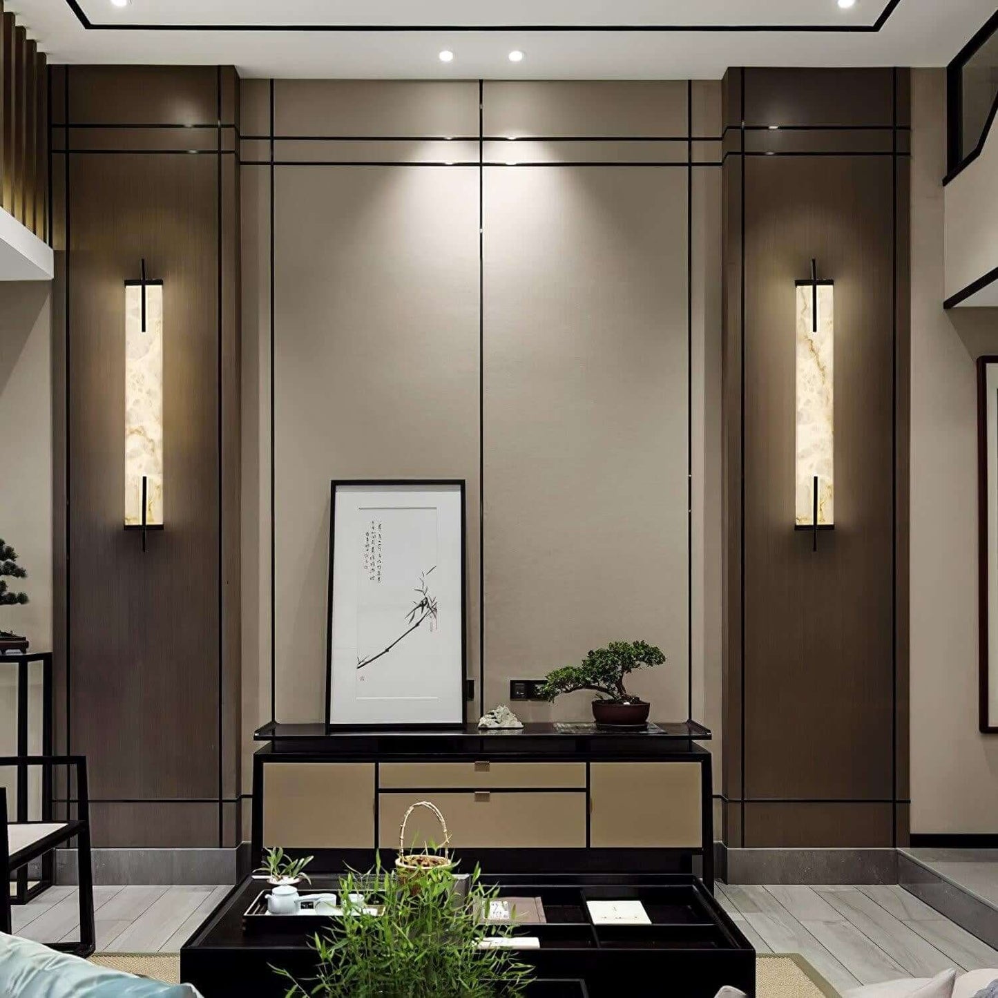 Veyor Alabaster Wall Sconce – Bedside Wall Lights Indoor