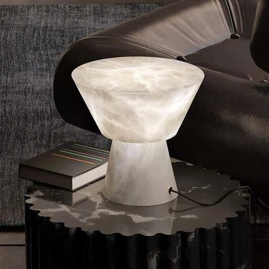 Beta Alabaster Table Lamp – Bedside Lamps for Bedrooms