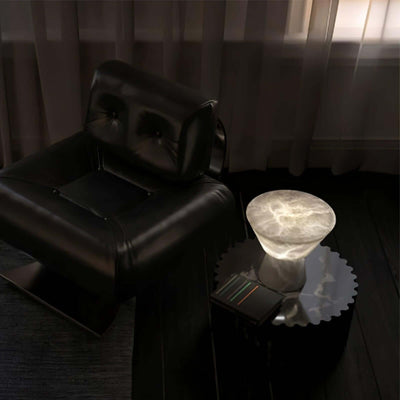Beta Alabaster Table Lamp – Bedside Lamps for Bedrooms