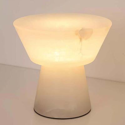 Beta Alabaster Table Lamp – Bedside Lamps for Bedrooms