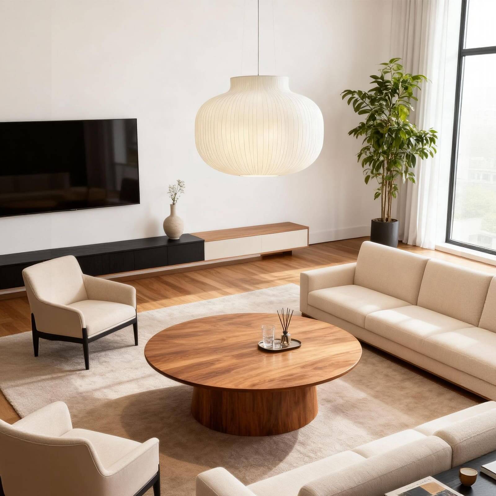 Calvue Pendant Light – Hanging Lights for Drawing Room