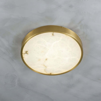 Camiro Ceiling Light – Alabaster Flush MountBedroom ceiling lamp